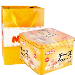 批发香港进口零食品米斯乐芝士黄油威化饼干700g盒年货礼盒