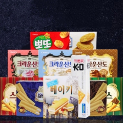 进口食品可瑞安系列零食威化饼干巧克力蛋糕休闲食品批发低价热销