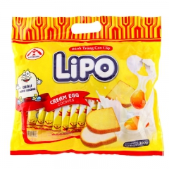 【南国良品】越南进口零食品LIPO面包干 鸡蛋饼干 300g