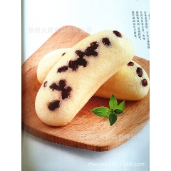 口口妙 蒸实粒红豆菠萝蒸蛋糕面包2500g整箱5斤 点心零食...