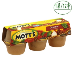 美国 摩特 Mott s Apple Sauce桂皮味 苹果...