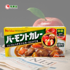 日本原装进口咖喱 好侍苹果咖喱调味料（微辣）230g 好侍咖...