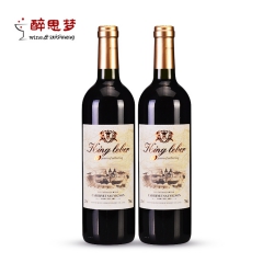 优质法国进口原汁红酒10年窖藏赤霞珠干红葡萄酒厂家直销一件代...
