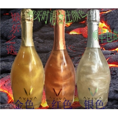 莫斯卡托炫彩起泡酒 金色香槟起泡酒 起泡酒750ml 12*...