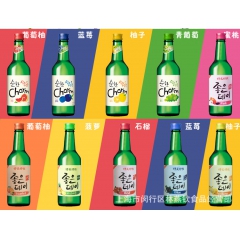 韩国烧酒清酒好天好饮利口酒果味烧酒蓝莓石榴柚子蜜桃菠萝原味