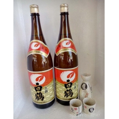 藤海 日本料理 日本原装进口清酒 白鹤清酒1.8L白鹤上选原...