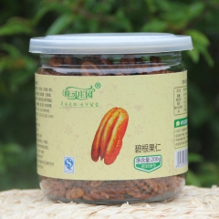 新货 味可庄园 碧根果仁 长寿果仁238g/桶 裸罐定制