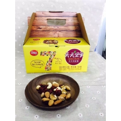 含羞草综合坚果仁 无盐原味混合坚果零食套餐礼盒 1盒750克