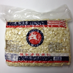 甜品烘焙原料 恒乐高级果仁 恒乐光龙皇杏仁 恒乐龙皇杏3kg