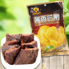 批发动心一族【酱香芒果80g】九制进口酱芒果干菲律宾泰国风味