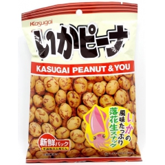 +日本KASUGAI 春日井 章鱼味鱿鱼味多口味油皮花生
