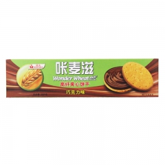 进口食品  咔麦滋 巧克力/花生/黑芝麻味 高纤夹心饼干 1...