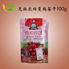 克拉农场美国进口蔓越莓干 果干蜜饯零食100g 家庭烘焙原料...