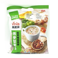 台湾进口viva万岁牌燕麦坚果饮坚果纤蔬 核桃红豆燕麦 元气...