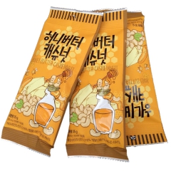 韩国原装进口零食 蜂蜜黄油腰果干果干货 办公室休闲食品35g