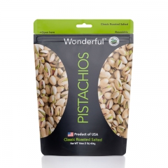 美国进口老牌开心果Wonderful万多福/454g淡盐盐焗...
