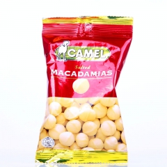 夏威夷果CAMEL骆驼牌咸味夏威夷果仁40g新加坡休闲食品进...