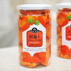 好祺胡萝卜片85g 特价零食品脱水蔬果干台湾特色食品 干吃的...