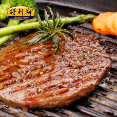 得利斯供应牛排套餐经典黑椒牛扒牛肉10片装家庭送料包D款