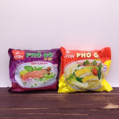 越南进口食品acecook四味混搭速食牛肉鸡肉海鲜味方便面袋...