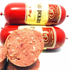 俄罗斯进口香肠 熏肉肠 纯肉肠 营养健康零食对肠1对