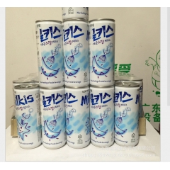 乐天牛奶苏打碳酸饮料250ml 韩国进口苏打汽水软牛奶（一箱...