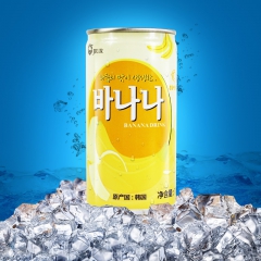 韩国进口果味饮料 香蕉汁灌装饮品 整箱饮料批发175ml*1...