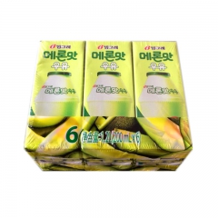 新品韩国进口宾格瑞哈密瓜牛奶哈密瓜味牛奶饮料200ml