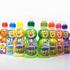 韩国宝露露饮料 儿童乳酸菌果味饮料  235ml*24瓶/箱...