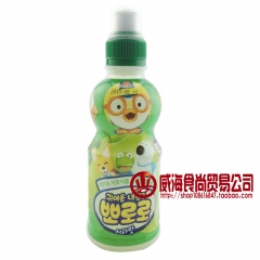 韩国饮料 宝露露儿童乳酸菌饮料苹果味 235ml *24 八...