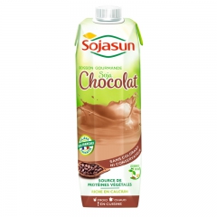 法国素嘉（sojasun）豆乳 巧克力味大豆饮料 1升  蛋...