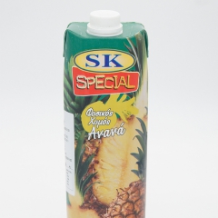 塞浦路斯进口饮料批发 天然浓缩果蔬汁软饮料 SK菠萝汁