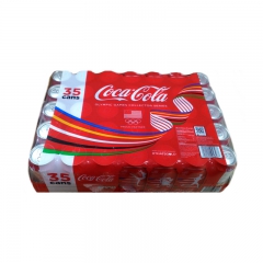 可口可乐汽水传统原味355ml*35罐/听 美国原装进口碳酸...