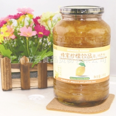 东大金果蜂蜜柠檬饮品1kg   奶茶物料 水吧物料 韩国进口