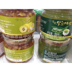 供应 饮料 金宏蜂蜜木瓜茶 芦荟茶 580g 韩国原装进口 ...