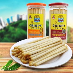 台湾进口 河马莉特脆薯条土豆棒150g 烧烤味 马铃薯味