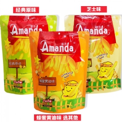 台湾进口零食 Amanda阿蔓达薯条原味/芝士味/蜂蜜黄油味...