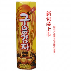韩国原装进口食品 海太碳烤27g原味24g蜂蜜黄油味薯条 3...