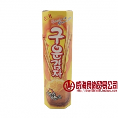韩国进口食品批发 海太碳烤薯条 27g*30盒 非油炸小薯条