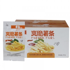 百年树脆爽薯条 淡盐味土豆条零食小吃 番茄Q包薯条果干独立小...