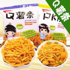 五味园q薯条独立小包装单包约15克休闲食品 1*5斤/包