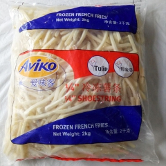 国产批发销售冷冻细薯条 厂家直销肯德基薯条 爱味客冷冻薯条批...
