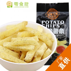 零食控 四季屋香脆薯条 原味/黑胡椒味 脆片 小包装批发  ...