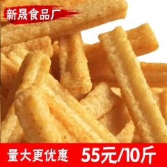 膨化食品 散装 散称 空心薯条 虾条咪咪条生产厂家批发零售 ...