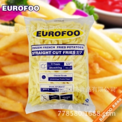 EUROFOO冷冻薯条 1KG*10 比利时原装进口薯条 7...