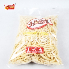 厂家直销小鱼通吃500g方土豆薯条，虾条膨化休闲零食满100...