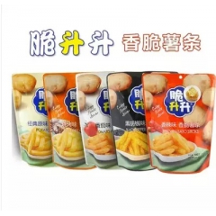 脆升升经典原味 香脆薯条 蜂蜜黄油薯片 办公休闲零食 100...