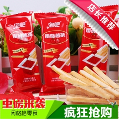泡吧番茄薯条 非油炸 马铃薯膨化休闲零食 一箱5斤 一件代发