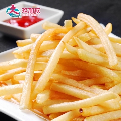 供应麦肯铜牌1/4冷冻直薯条 肯德基麦当劳薯条 冷冻休闲小吃...