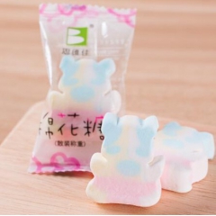 非常食客休闲食品【思维佳小熊棉花糖】2斤/袋 荷花姐直批